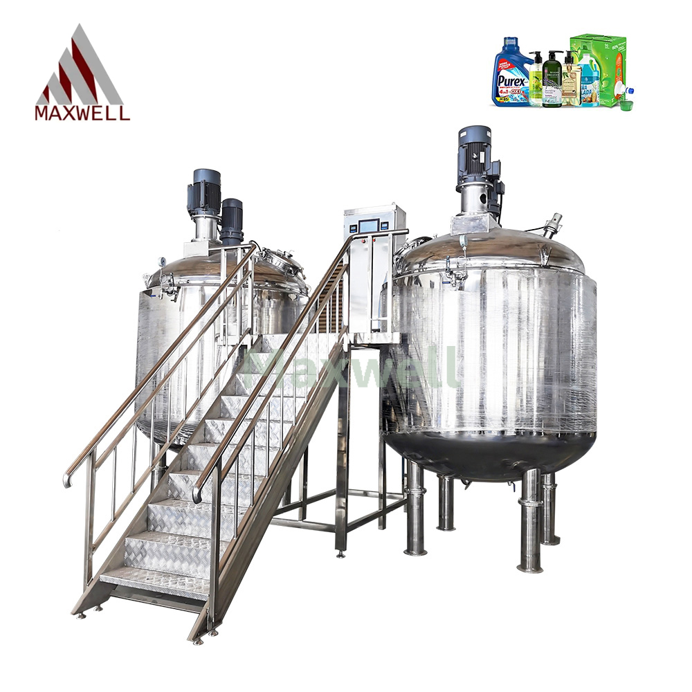 5000L pesticides formulation heating and cooling mixing tank